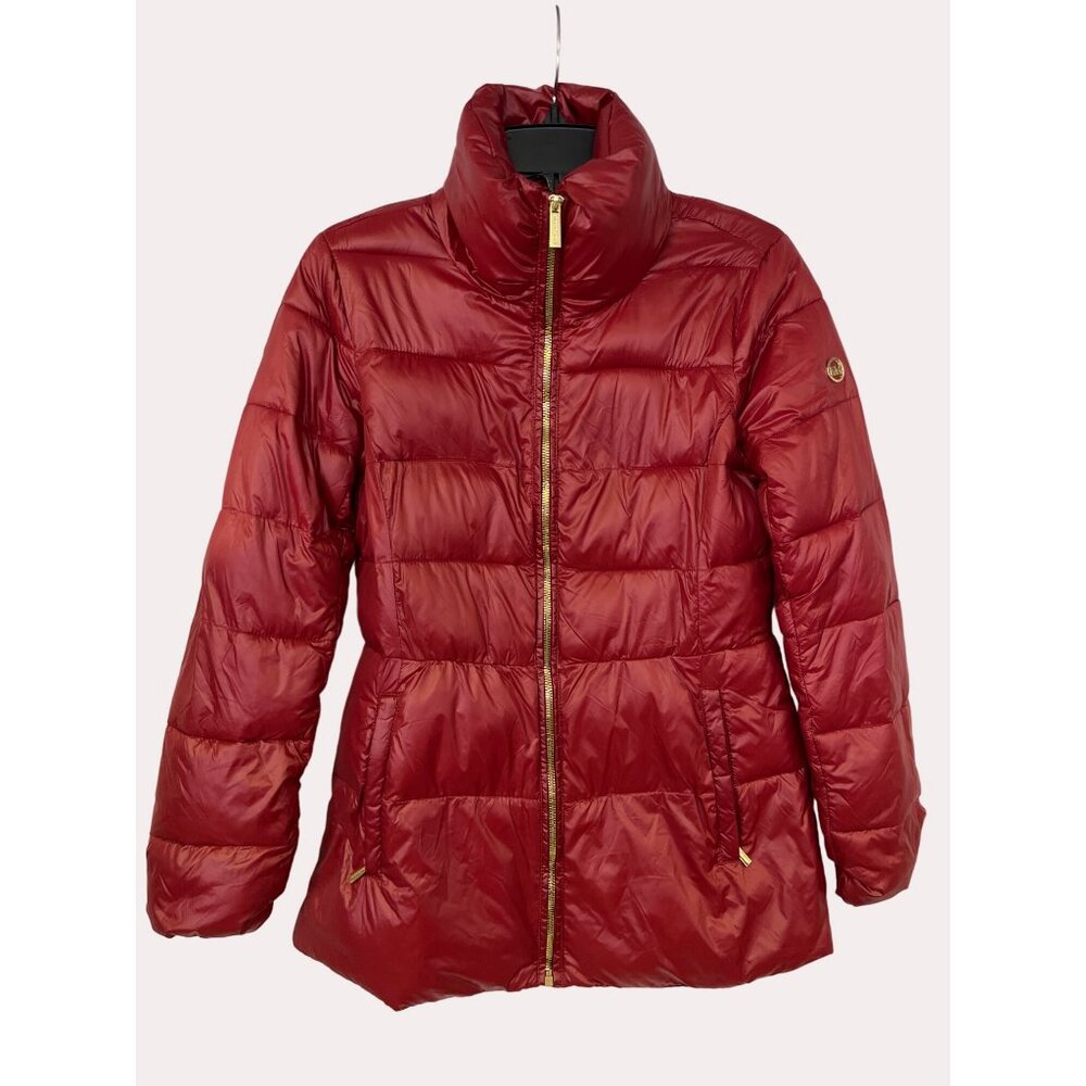 MIchael Michael Kors Women's Red Puffer Jacket Size S SKU 6112